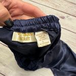 Victoria's Secret Victoria’s Secret Gold Label Vintage Pajama Set Satin Silky Red Navy Size Large Photo 13
