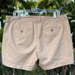 Old Navy  Tan Flat Front Classic Chino Shorts Size 10 Photo 2