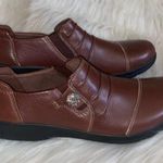 Shoes Women’s Size 9.5 Clarks CHEYN INCA Loafers Ultimate Comfort Leather Photo 0