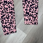 Aerie Offline  Real Me Twisted‎ Front High Waisted Leggings Pink Leopard Small Photo 9