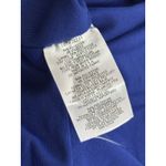 Betsy and Adam NWT  Womens Cobalt‎ Blue Ruffled Slit Sleeveless Boat Neck Gown 10 Photo 4