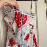 For Love & Lemons  Daisy Mae Strapless Midi Dress size large Photo 4