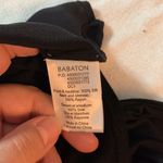 Babaton silk front womens small black shirt blouse cute artizia casual sheer Photo 6