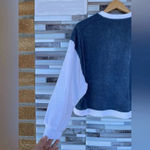 Electric and rose terrycloth color block 2 piece small Blue Photo 9