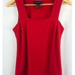 Frank Lyman Red Sleeveless Square Neck Top Size 4 Photo 0