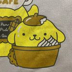 Grey Pompompurin cafe graphic t shirt sz M Gray Size M Photo 2
