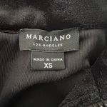 Marciano  Jacket‎ Womens XS Velour Black Purple Zip Up Lace Inserts Whimsigoth Photo 4
