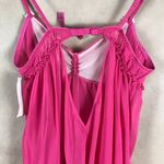 Betsey Johnson Sheer Pink Babydoll Nighty Mini Dress SMALL Photo 4