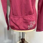 Namelessage Women Outdoors Berry Long Sleeve Athletic 1/4 Zip High Neck Top Sz M Pink Size M Photo 8