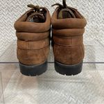 Vtg 90s Maine Woods Womens Brown Leather Hiking Ankle Lace Up Boots size 9M Photo 3