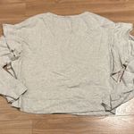 joe's jeans Joes Jean collection women’s long sleeve ruffle sweater top size large cotton bl Photo 6