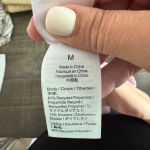 J.Crew NWT Ribbed high-rise cheeky bikini bottom style BE808 Baby Pink Size M Photo 3