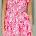 J. Marie Kailey Ruched Mini Dress Sz. S Pink Photo 0