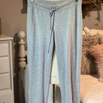 Big Flirt Cotton Gray Sweatpants Drawstring Joggers Low Rise Runs Snug Size M Size M Photo 1