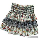 Current Air Los Angeles Floral Tiered Skirt Photo 0