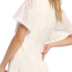 Lulus Morning in Mallorca White Eyelet Mini Dress size Small NWT Photo 1