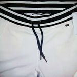 DKNY  White Joggers with Black Stripes Photo 2