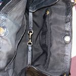 Coach  Lexy Black Pebbled Leather Shoulder Bag Photo 6