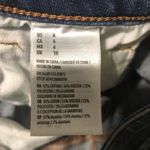 American Eagle  super‎ super stretch X midi cuffed jean shorts ripped women’s 6 Photo 4