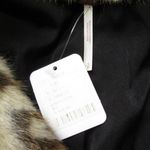 Free People NWT Sienna Leopard Faux Fur Double-Breasted Short Peacoat Jacket XS Photo 5