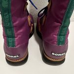 Sorel Damen Retro ‘88 Purple Waterproof Tall Rain Boot Size 5.5 Style NL1708-505 Photo 6