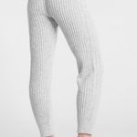 EXPRESS Super High Waisted Cable Knit Sweater Joggers Small Photo 2