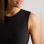 Quince Women’s Cotton Modal Muscle Tank in Black Size S Photo 2