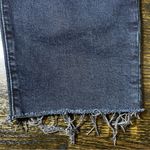 Banana Republic  Premium Denim High-Rise Straight Leg Frayed Hem Cutoff Jeans Photo 4