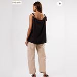 Amour Vert Black Cor Cor Sierra Tank, Medium, NWT Photo 3