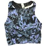 Lululemon  Swift Speed Cropped Tank Top B/C Cup Size 4 Flower Meld Multi Photo 0