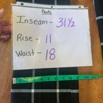 Avenue 7th  NY&Co. Pants 14 Average Black and White Plaid Slacks Pockets Photo 4