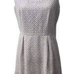 Calvin Klein  Women's Size 10 Laser Cut‎ White Mini Dress Photo 0