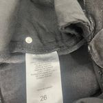 The Ragged Priest Jeans Size 26 Bum Rip Denim Washed Out Black High Waist Cotton Photo 14