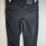 Harley Davidson Woman’s Black Denim Grunge Goth Basic Casual Skinny Jeans Sz 27 Photo 6