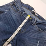 Levi's  711 Skinny Jeans Distressed Low Rise Blue Denim Photo 5