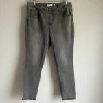 Gibson Latimer  Denim Light Wash Gray Stretch   Tapered Legs Women’s‎ Size 18 Photo 1
