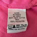 Boden Pink Tank Top Ruffle Button Front‎ Henley Sleeveless Shirt Womens 12 Photo 4