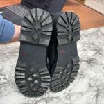 Circus by Sam Edelman  Kilbourn Black Faux Fur Metallic Accent Combat Boots 8.5 Photo 4