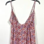 Veronica Beard Paisley Midi Abilene Summer Dress Flowy Watermelon Blue S NWT Photo 8