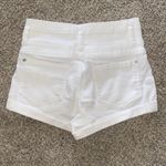 Xhilaration White High-Waisted Shorts Photo 1