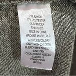 Lola Grace olive green cowl neck sweater dress size small Photo 3