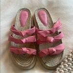 Alexandre Birman  Pink Knotted Slide Sandals Photo 0