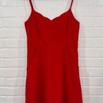 Market & Spruce Pixley Crissie Scalloped Detail Open Back Dress Photo 0