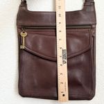 Fossil Vintage 1954 75082 New American Classic Brown Genuine Leather Crossbody Photo 7