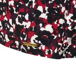 Calvin Klein  Medium Top Abstract Long Sleeves Keyhole V-Neck Stretch Round Neck Photo 5