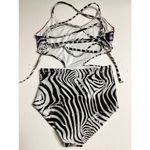 PilyQ New. beaded animal print swimsuit. Photo 8