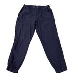 Social Standard by Sanctuary Women's Jogger Pants M Blue Elastic Waist Cuffed Size M Photo 1