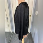 Inc Chain Neck Black Satin‎ Blouse Witchy Whimsigoth Date Night Size XS Photo 5