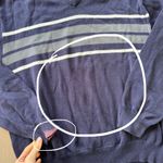 Gap Vintage  Cotton Stripe V-Neck Sweater Photo 4