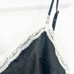 Edikted Womens Coquette Lace Bow Satin Effect Mini Slip Dress Size XL Black Photo 4